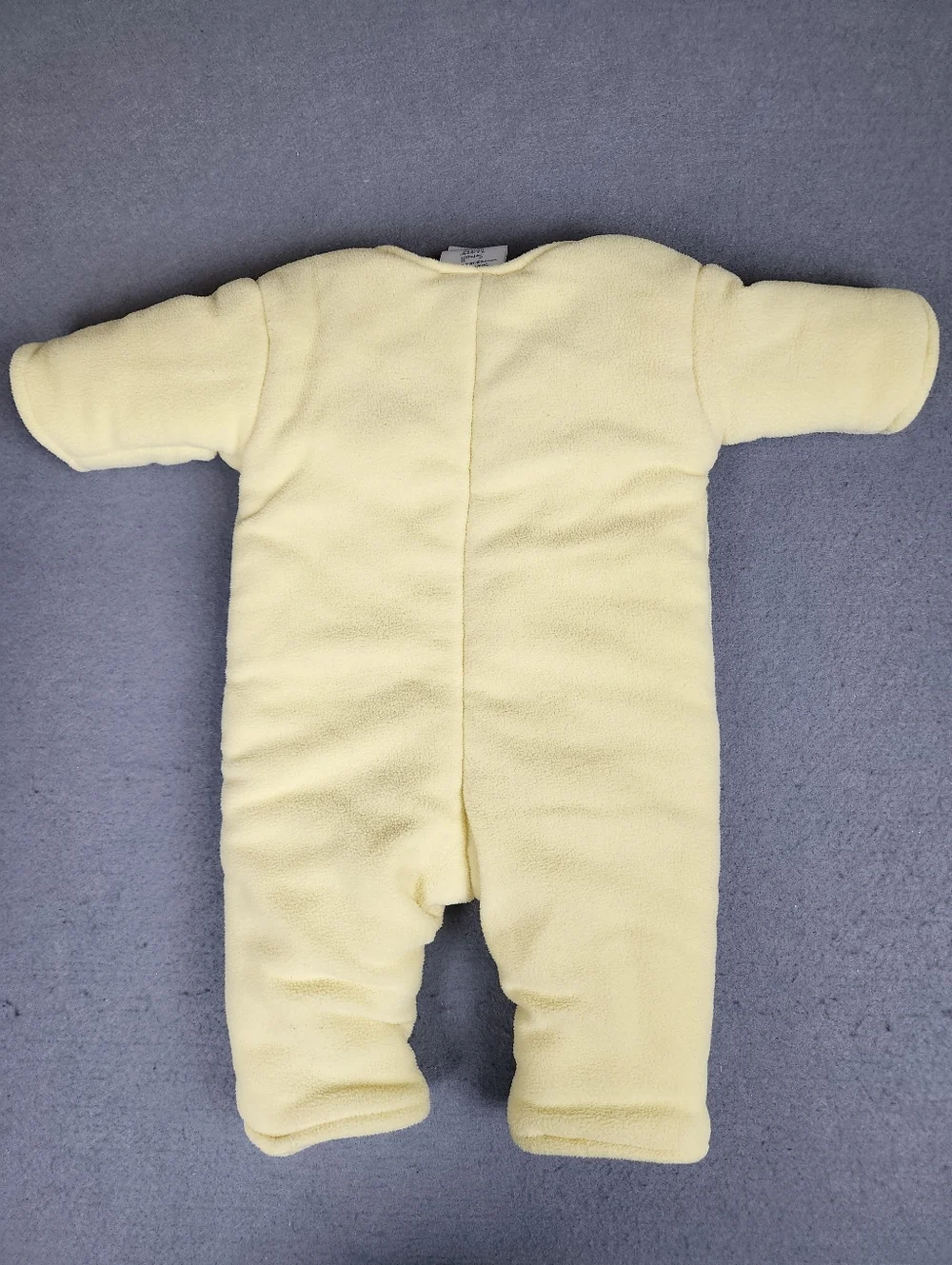 Baby Merlins Magic Sleep Suit 3-6 Months Yellow Cozy Security Puffy Double Zip